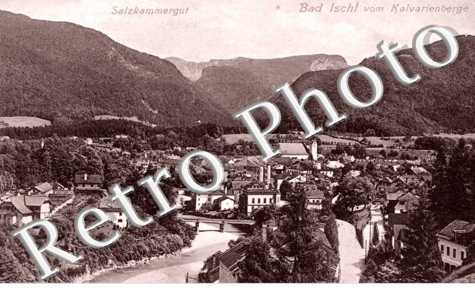 Bad Ischl vom Kalvarienberge