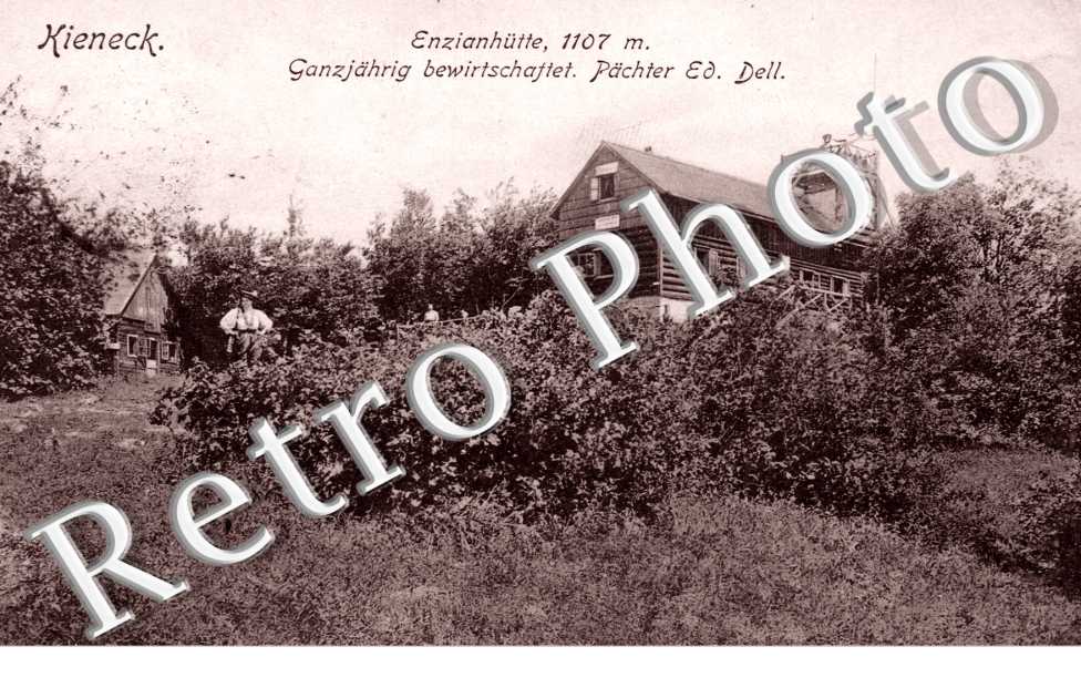 Enzianhutte, Ganzjahrig bewirtschafftet Pachter Ed. dell