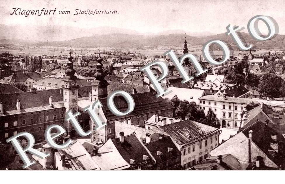 Klagenfurt vom Stadtpfarrturm
