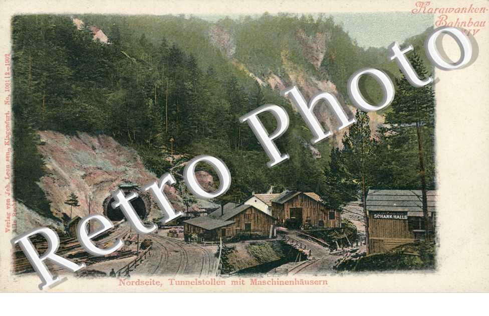 Norseite, Tunnelstollen mit Maschinenhausern