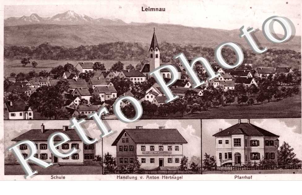 Handlung von Anton Hertnagel, Pfarrhof, Schule