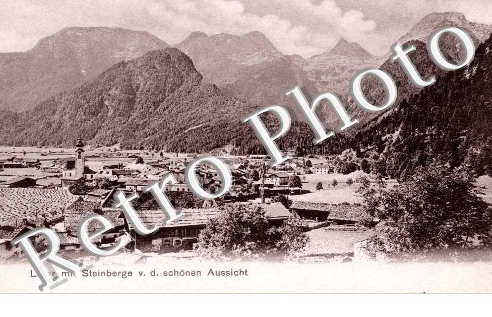 Lofer mit Steinberger von der schonen Aussicht