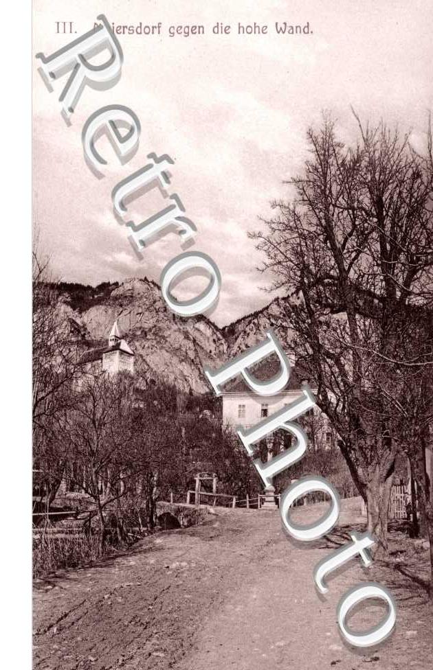 Maiersdorf gegen die hohe Wand