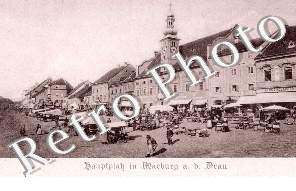 Hauptplatz in Marburg an der Drau