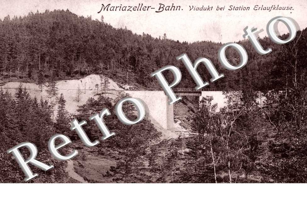 Viadukt bei Station Erlaufklause