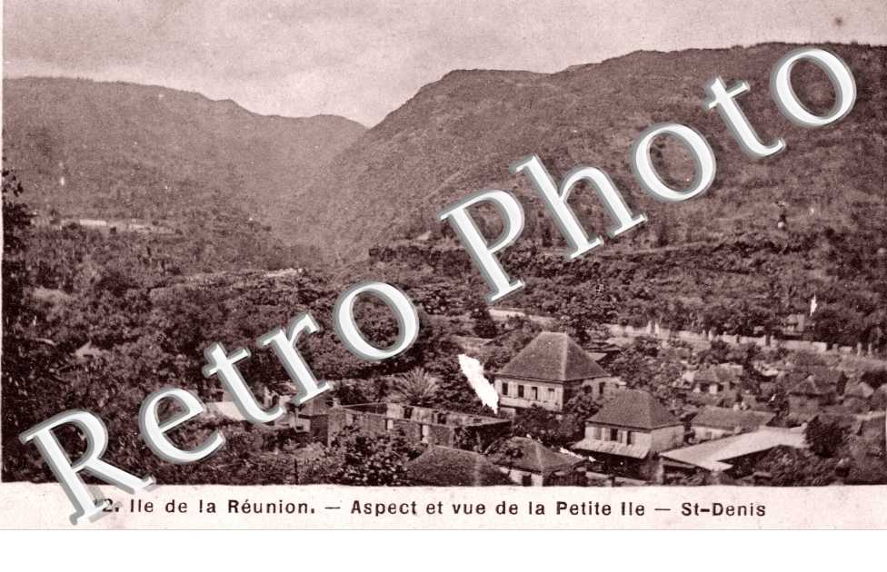 Aspect et vue de la Petite Ile  Saint Denis