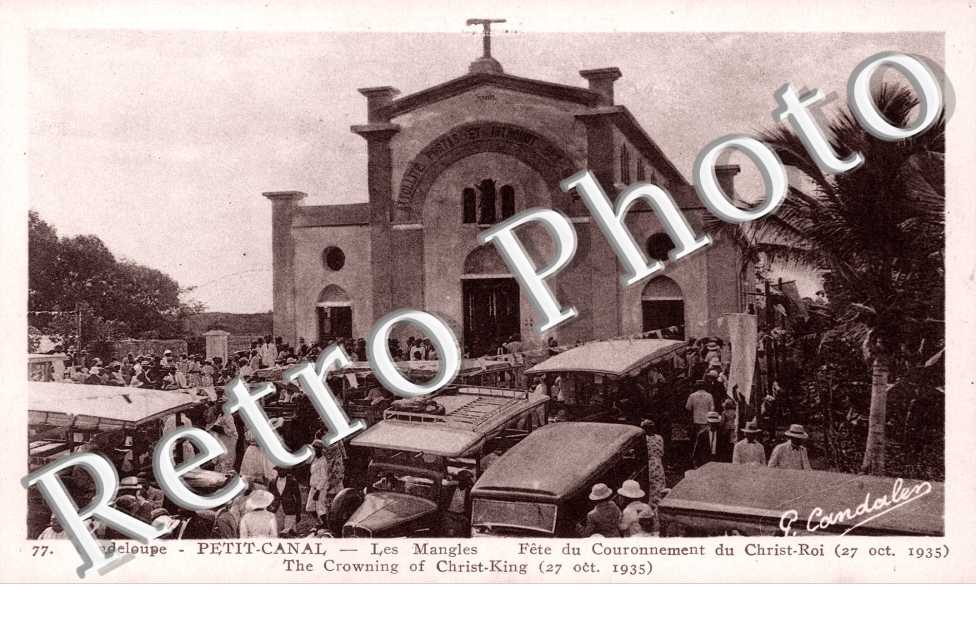 Les Mangles Fete du couronnement du Christ-Roi le 27 octobre 1935
