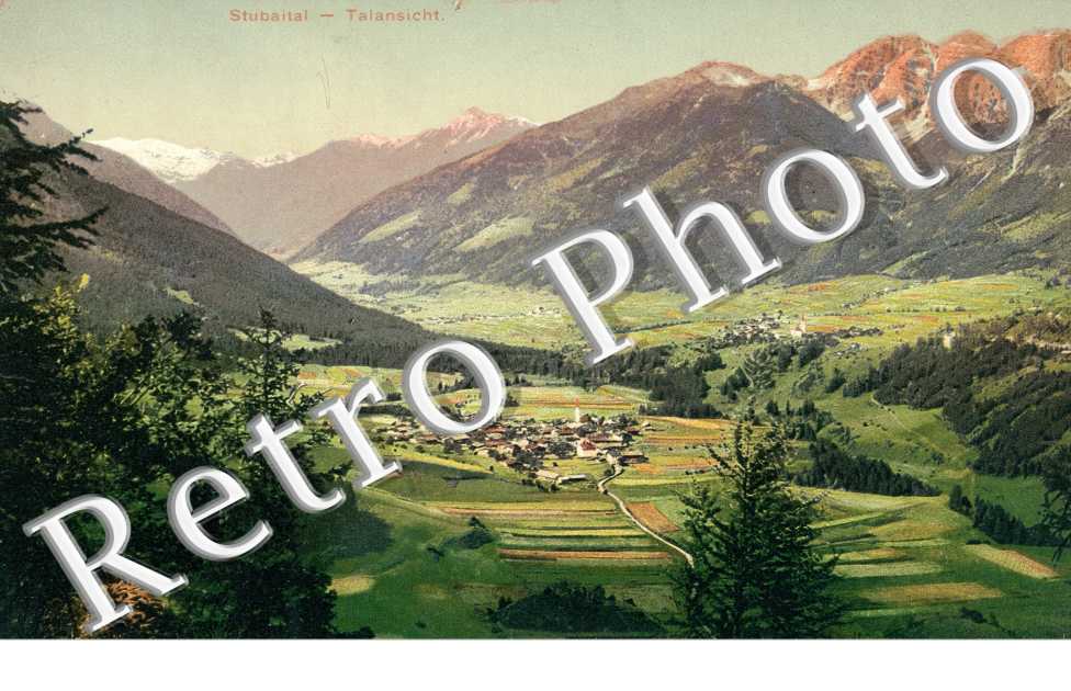 Stubaital Talansicht