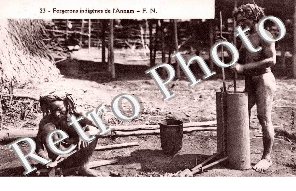Forgerons indigenes de l'Annam