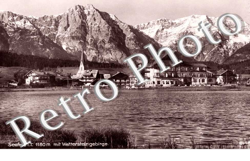 Mit Wettersteingebirge