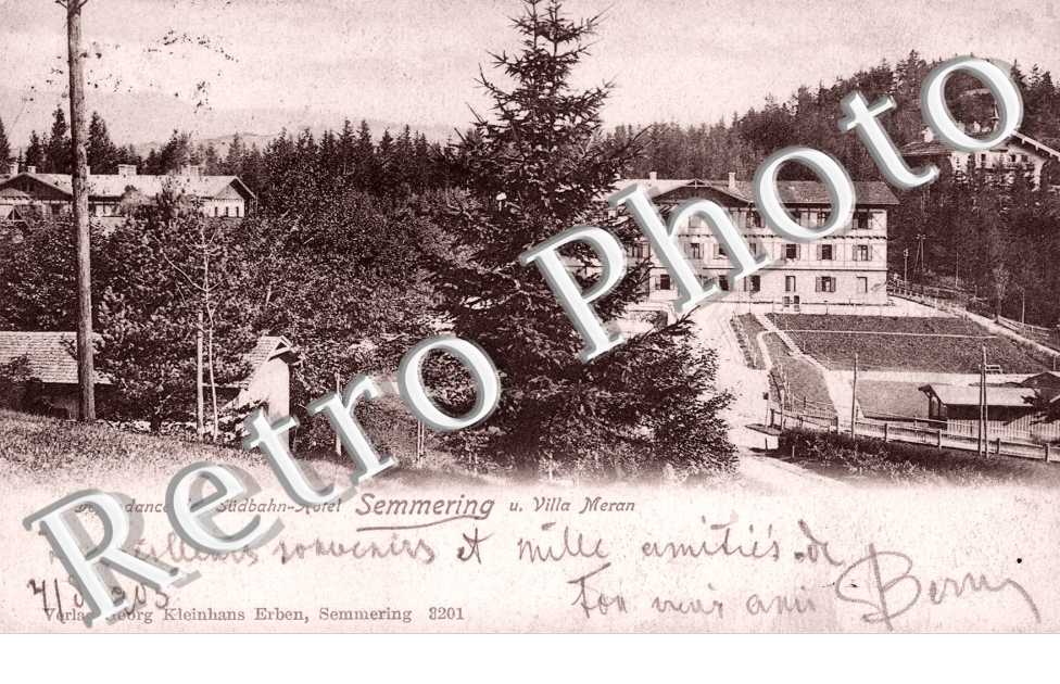 Dependance des Sudbahn Hotel u. Villa Meran