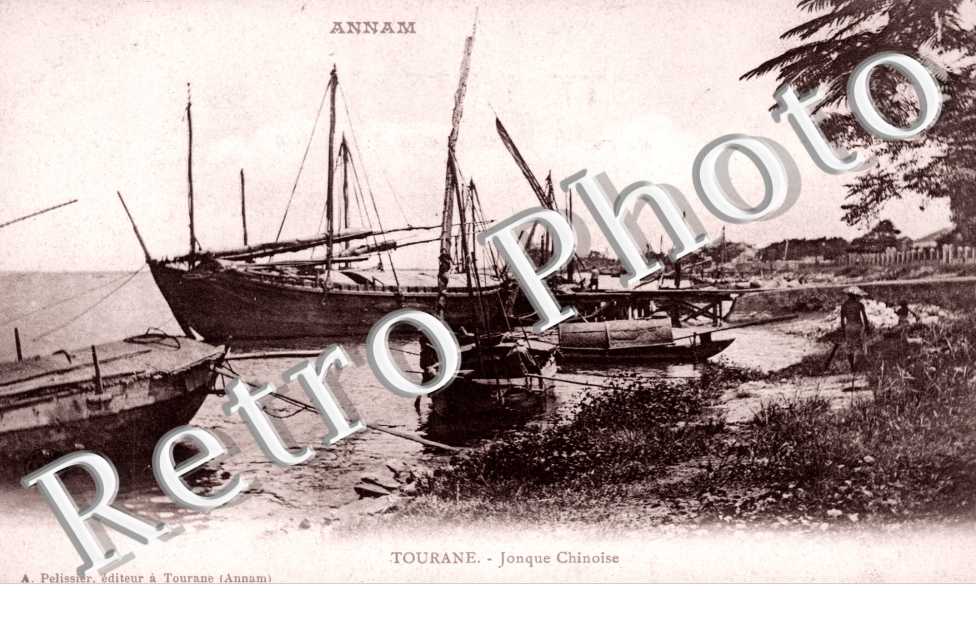 Tourane, Jonque Chinoise