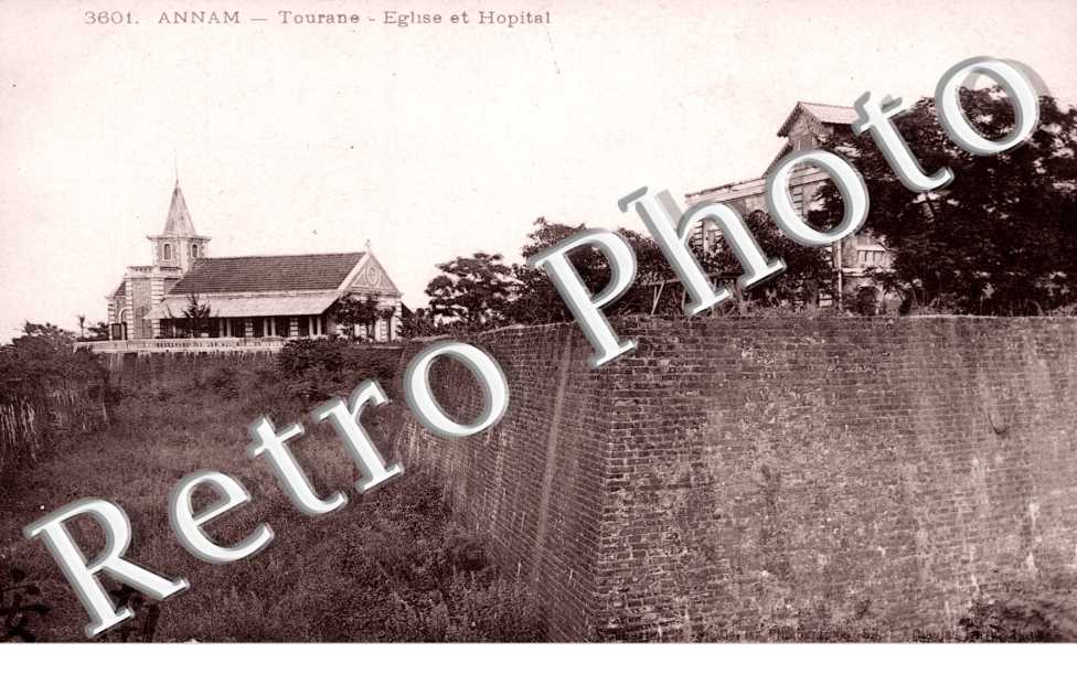 Tourane, Eglise et Hospital