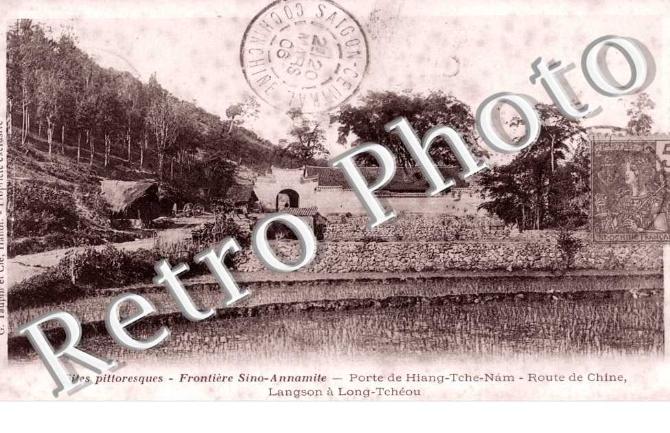 Frontiere Sino-Annamite, Porte de Hlang-Tche-Nam, Route de Chine