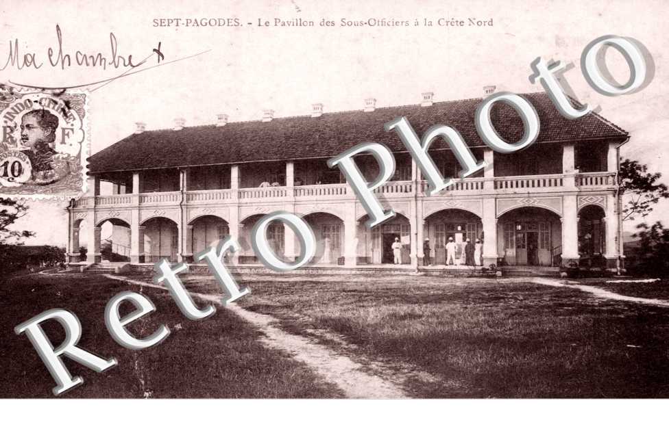 le Pavillon des Sous-Officiers a la Crete Nord