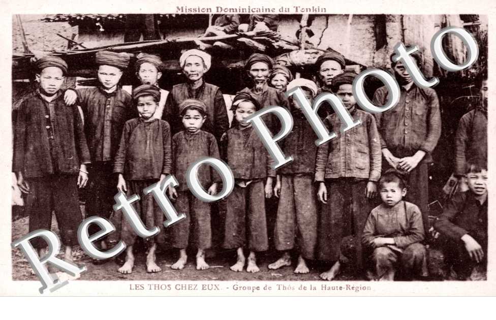 les Thos chez eux, Groupe de Thos de la haute-Region, Mission Dominicaine du Tonkin
