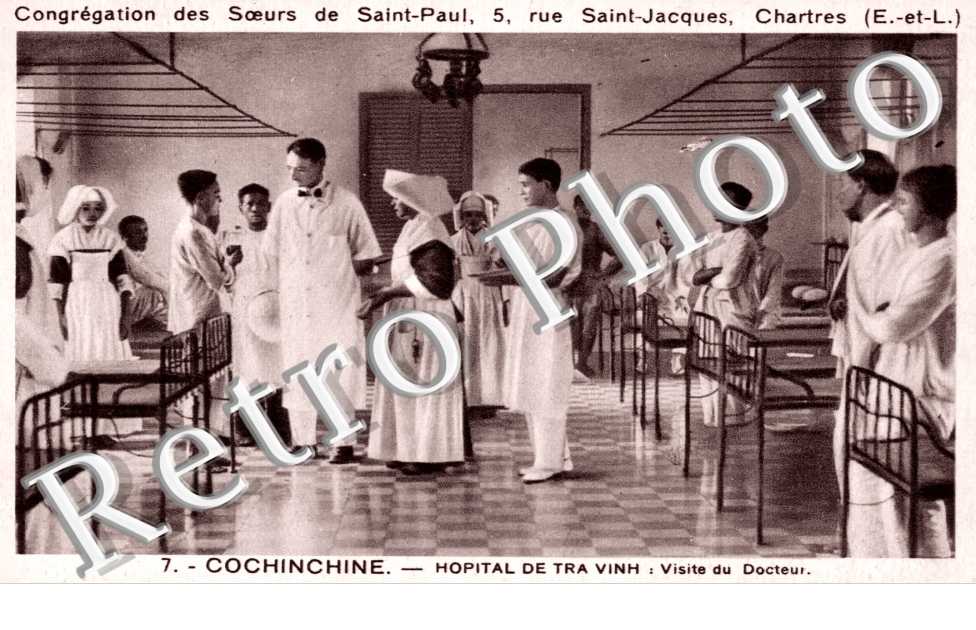 Hopital de Tra Vinh, Congregation des Soeurs de Saint-paul, Visite du Docteur