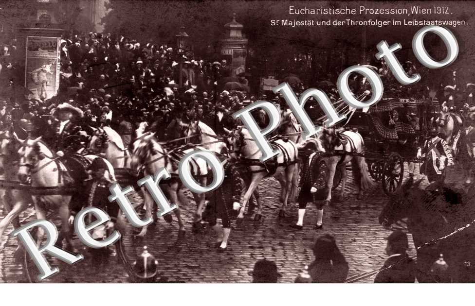 Eucharistische Prozession, Wien 1912