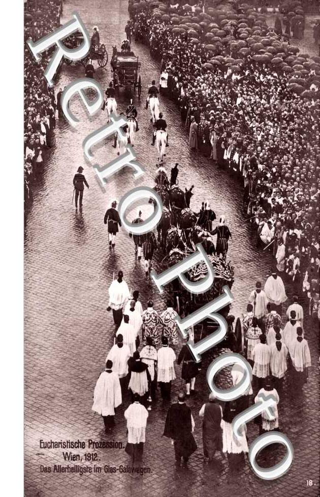 Eucharistische Prozession, Wien 1912