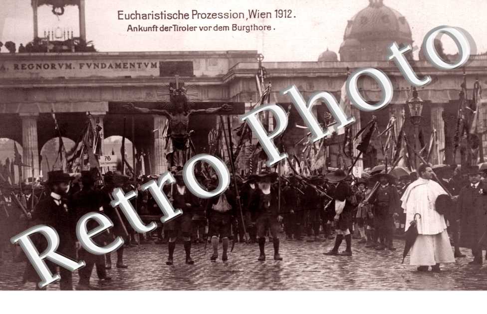 Eucharistische Prozession, Wien 1912