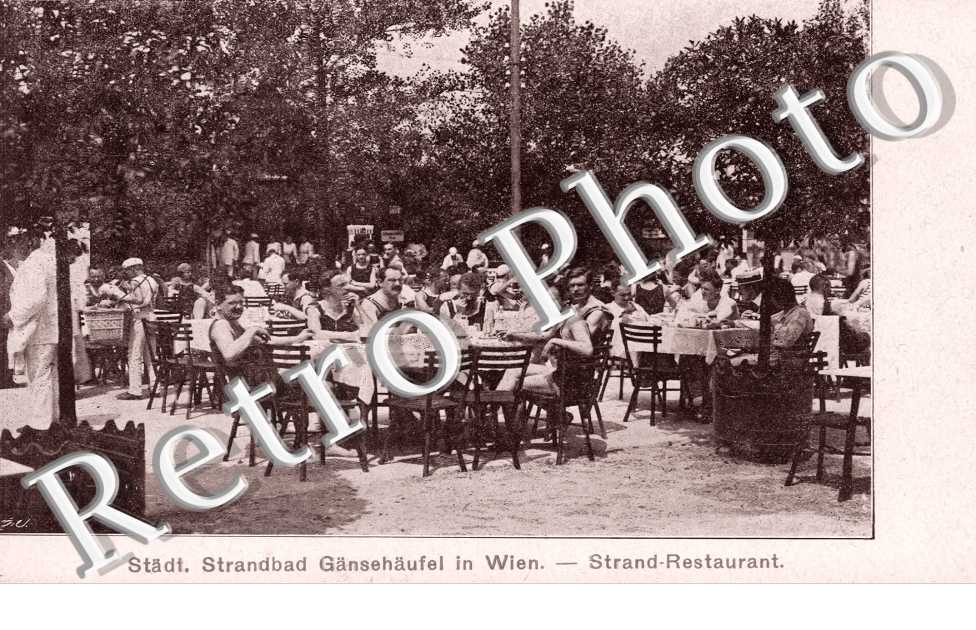 Strandbad Gansehaufel, Stand Restaurant