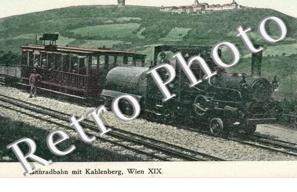 Zahnradbahn mit Kahlenberg
