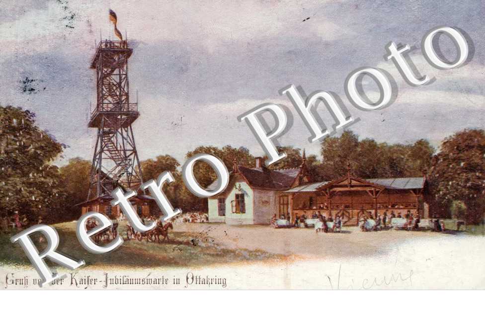 Gruss von der Kaiser Jubilaumswarte in Ottakring