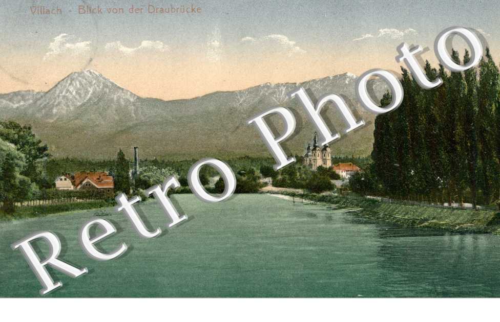 Blick von der Draubrucke