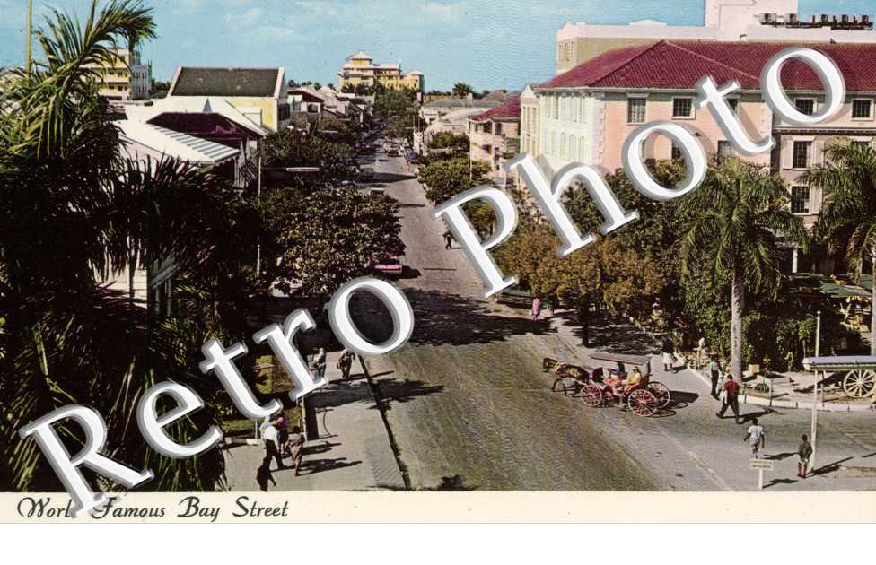 world famous Bay Street - annees 60/70