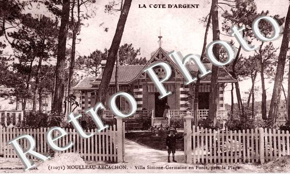 Moulleau-Arcachon Villa Simone-Germaine en forpet pres de la plage