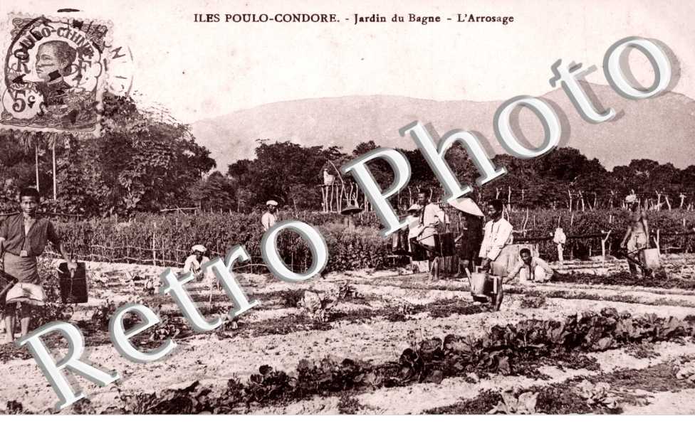 Jardin du Bagne, l'Arrosage