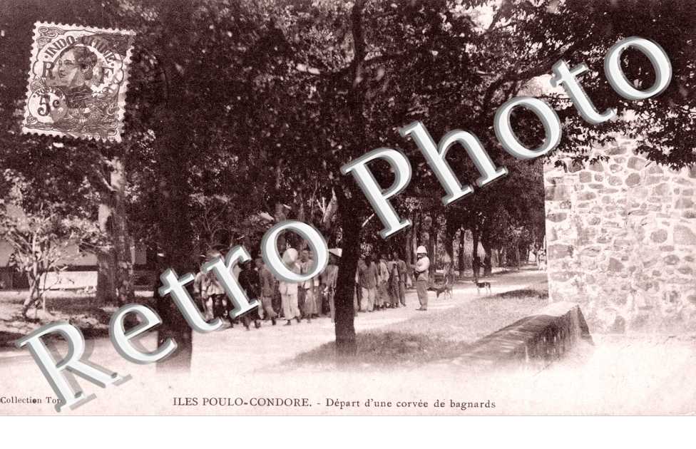 Depart d'une Corvee de Bagnards