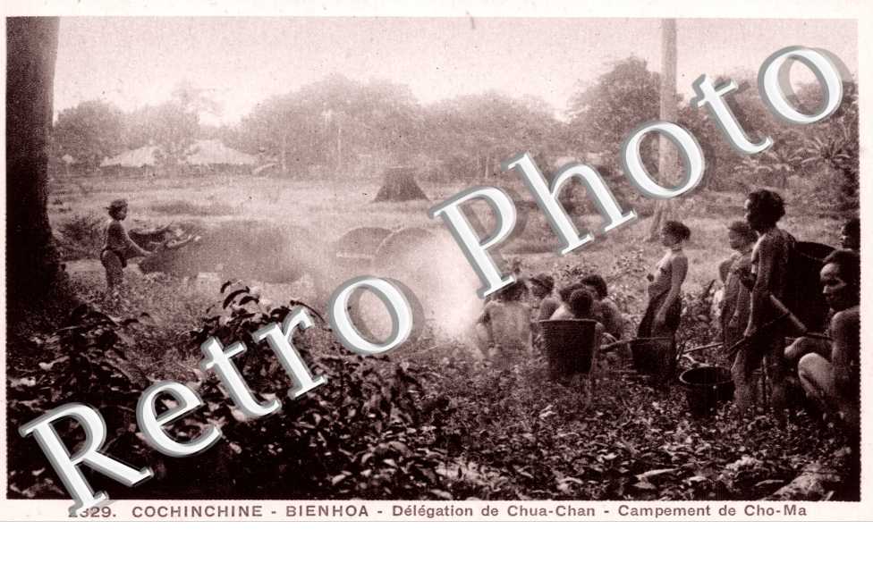 Cochinchine, Delegation de Chua-Chan, Campement de Cho-Ma