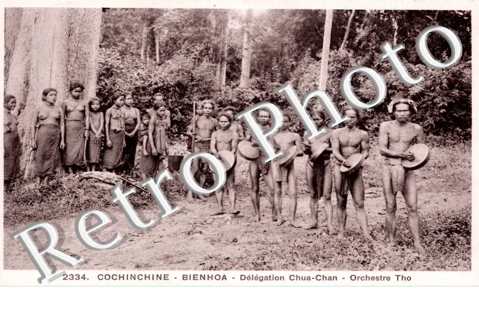 Cochinchine, Delegation de Chua-Chan, Orchestre Tho