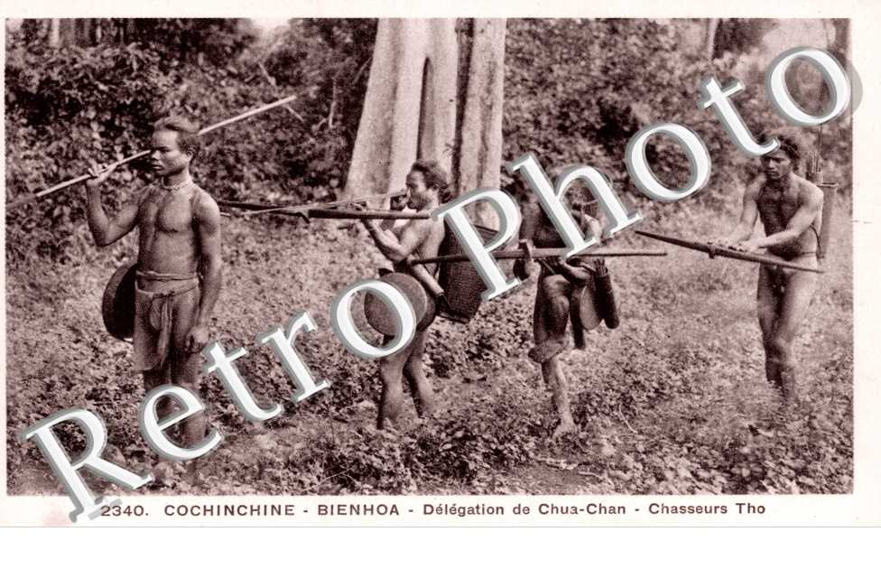 Cochinchine, Delegation de Chua-Chan, Chasseurs Tho