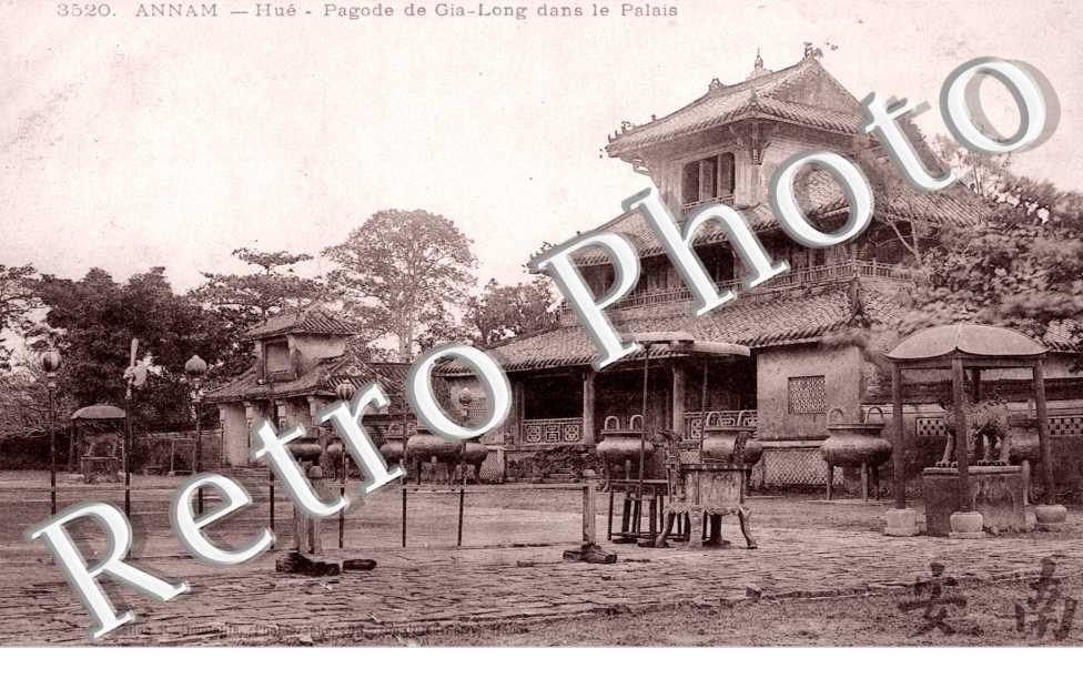 Annam, Pagode de Gia-Long dans le Palais