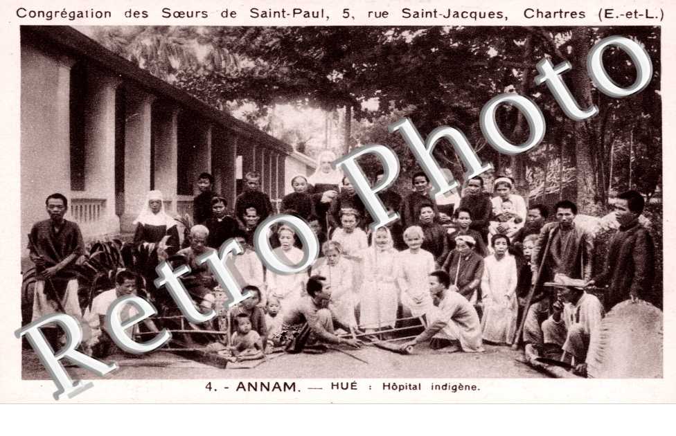 Annam, Hopital indigene, Congregation des Soeurs de Saint-Paul