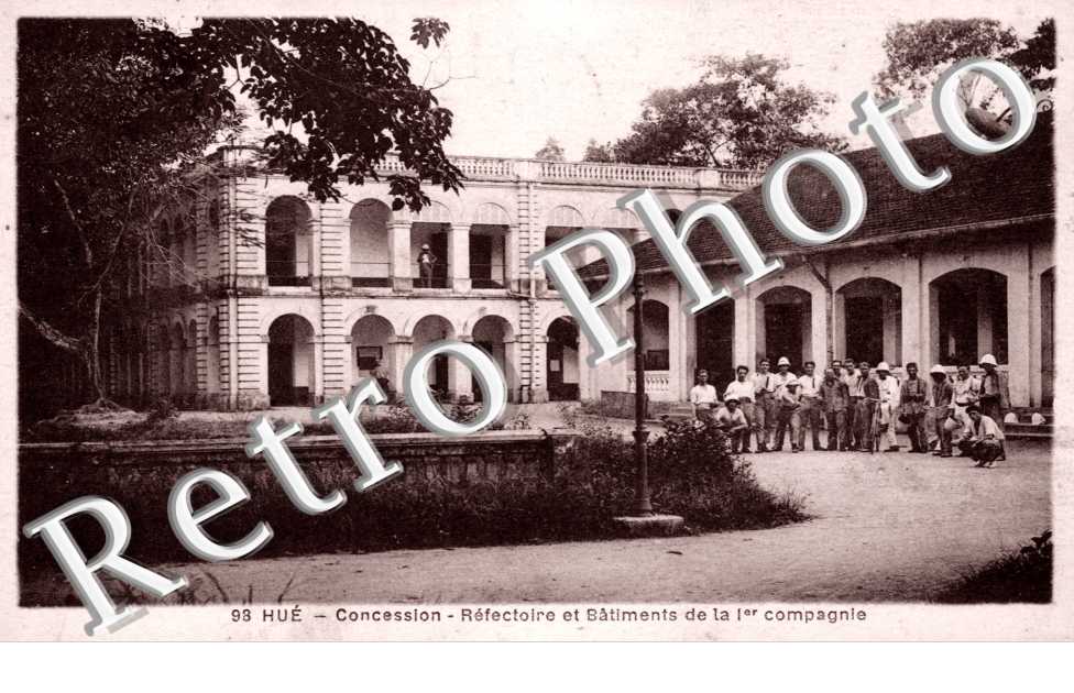 Annam, Refectoire et Batiments de la Iere Compagnie