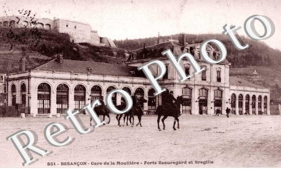 Gare de la Mouillere, Forts Beauregard et Bregille