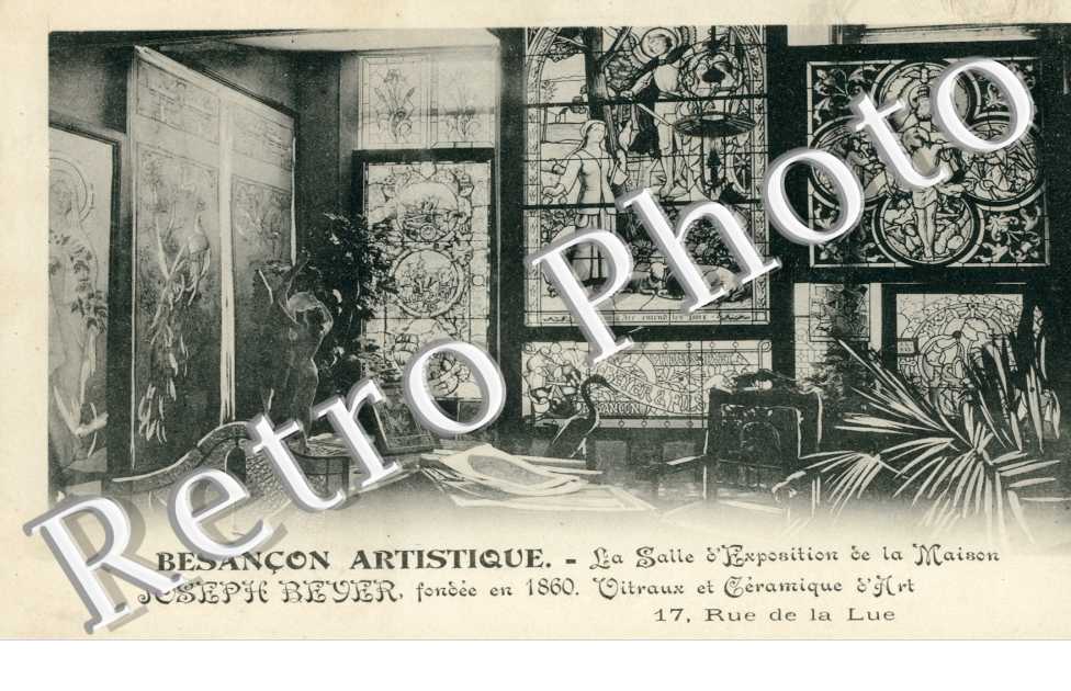 l17 rue de la Lue  -  La Salle d'Exposition de la Maison Joseph Beyer , Vitraux et Ceramiques d'Art