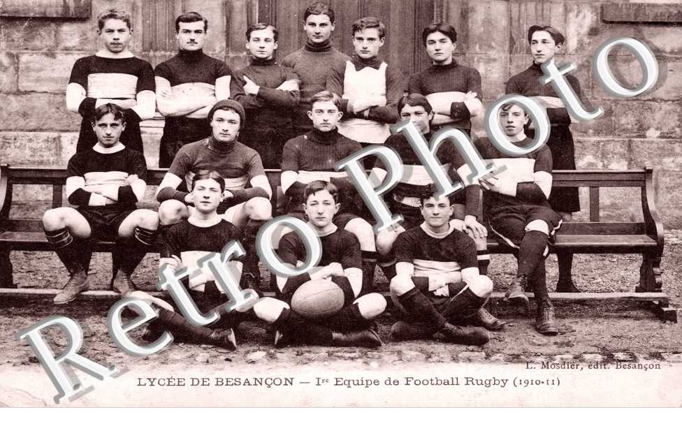 Lycee de Besacon, Premiere Equipe de Football Rugby