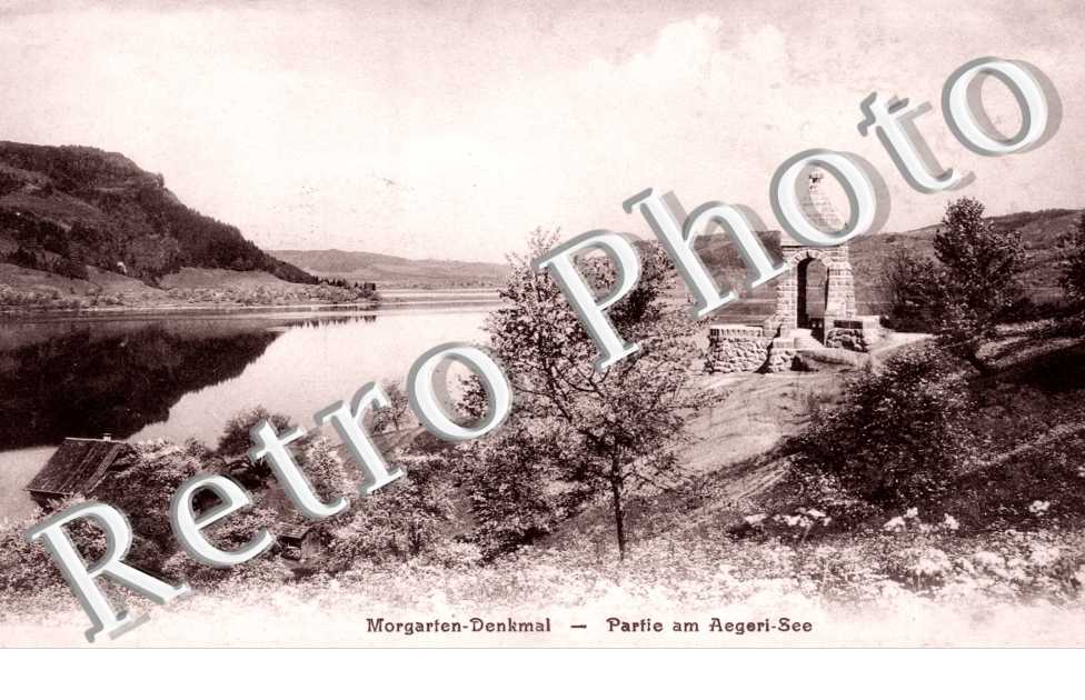DPartie am Aegeri-See, Morgarten-Denkmal