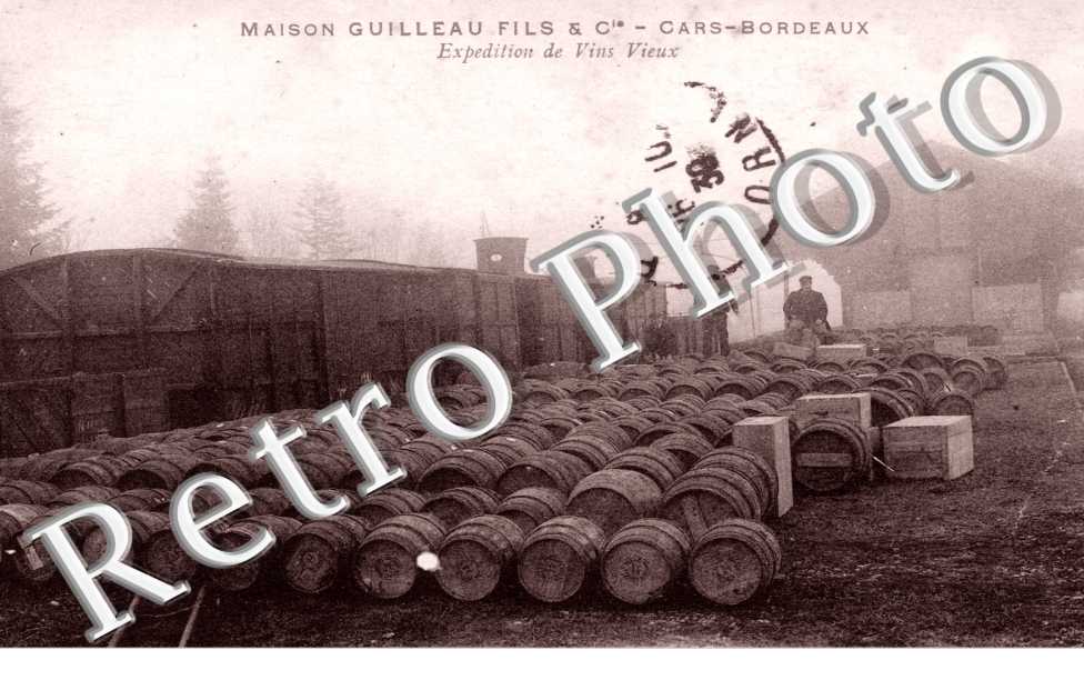 Maison Guilleau Fils & Cie, Expedition de Vins Vieux - tonneaux