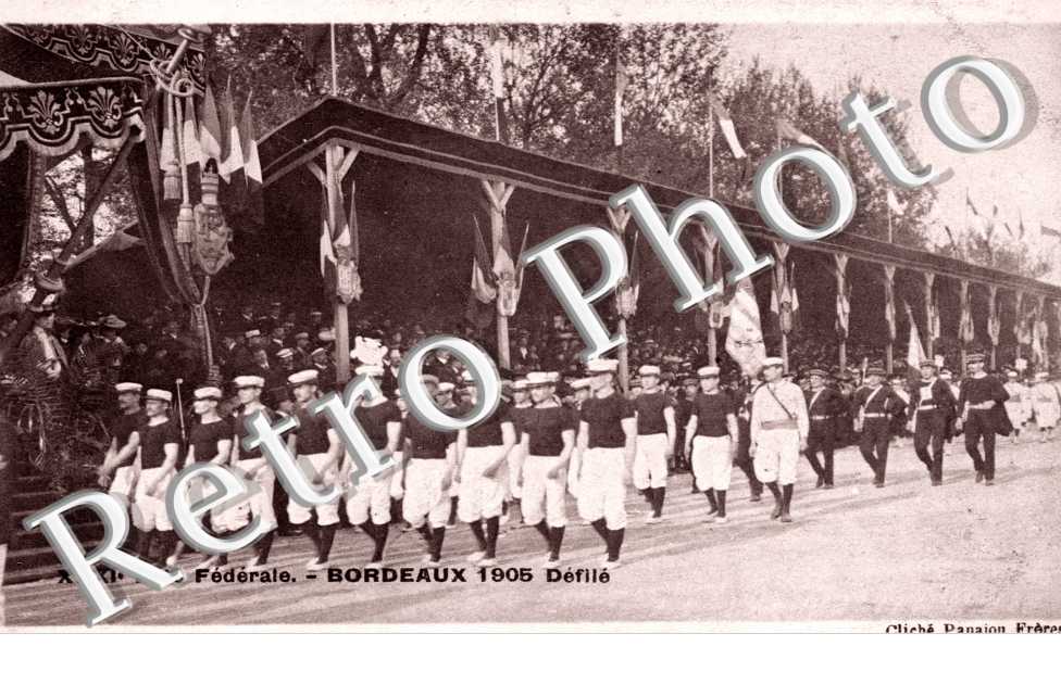 Fete Federale, Bordeaux Defile 1905