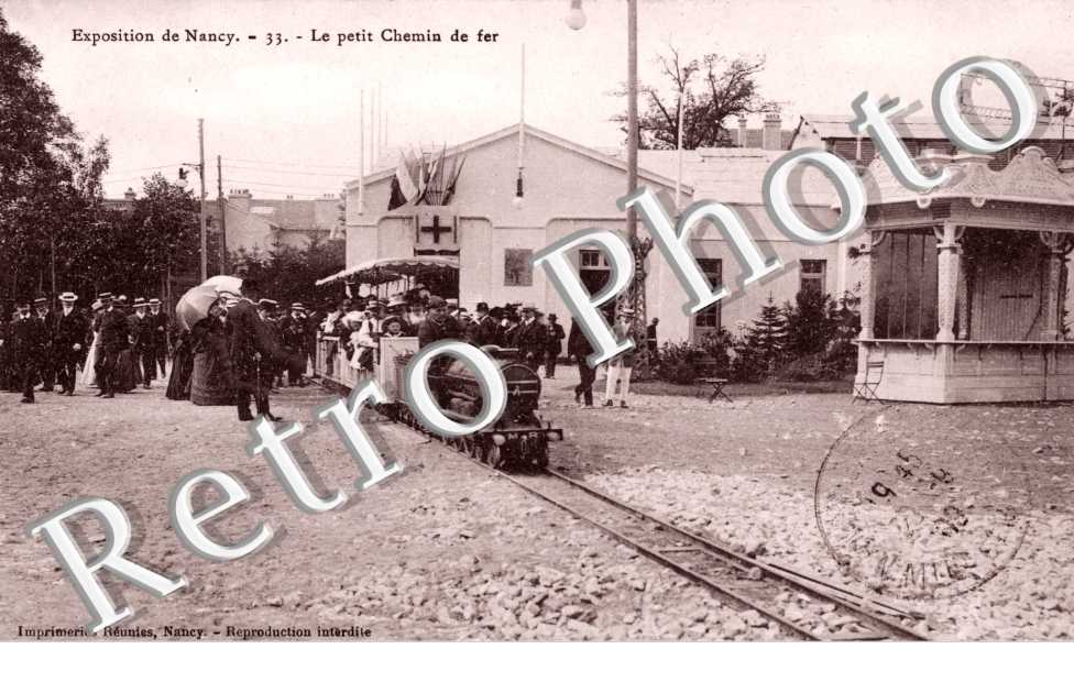 Exposition de Nancy - Le petit chemin de fer