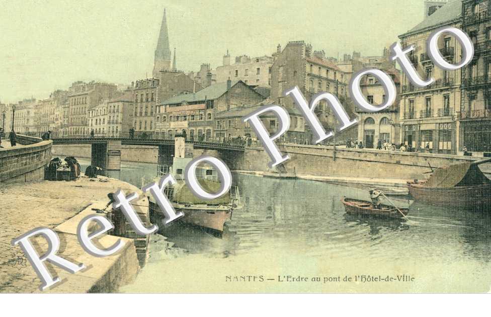 l&#039;Erdre au pont de l&#039;Hotel de Ville