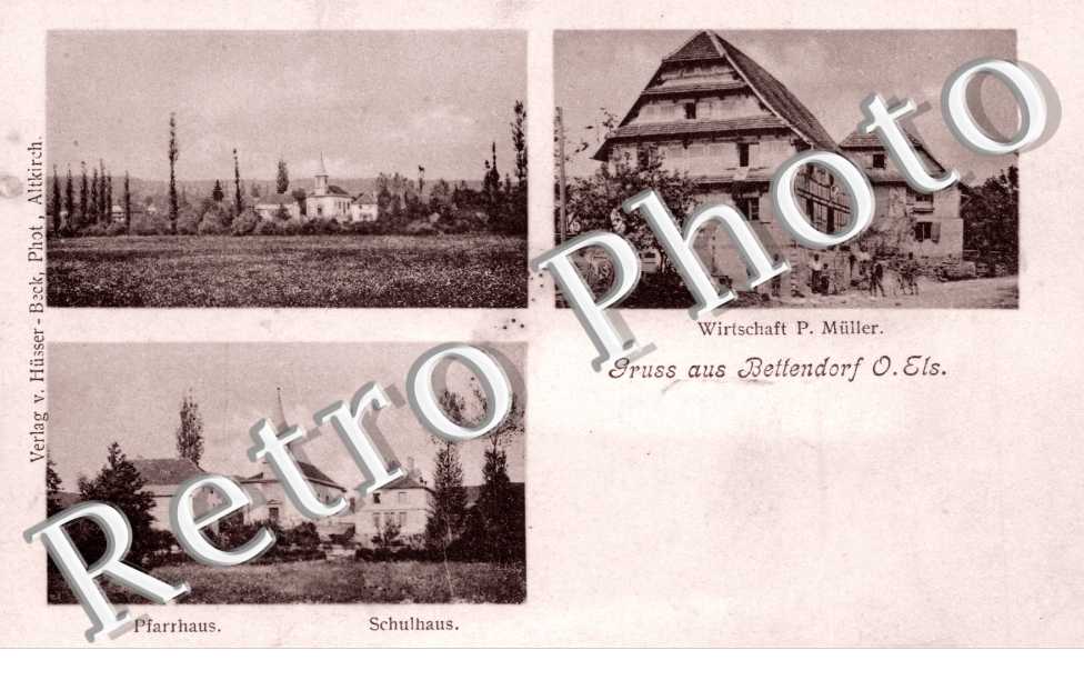 Witschaft P. Muller  Pfarrhaus Schulhaus