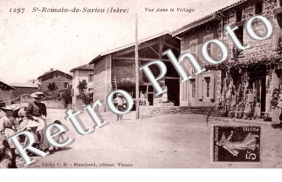 vue dans le village