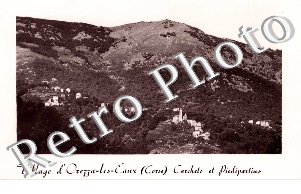Village d&#039;Orezza-les-Eaux, Carchelo et Piedipartino
