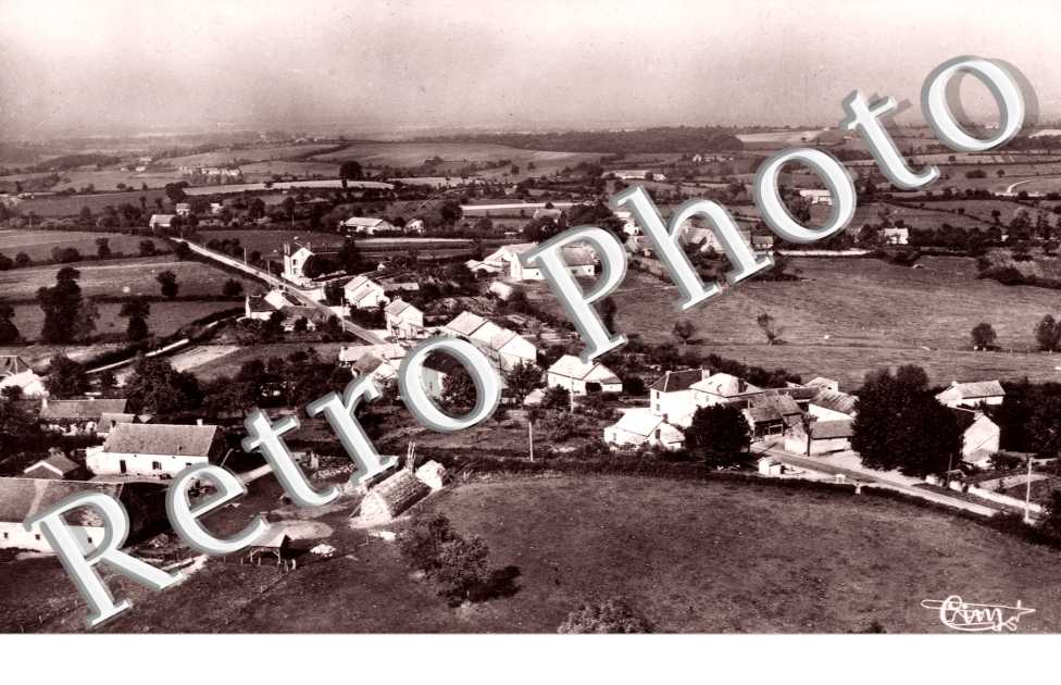 vue generale aerienne  -  annees 50/60